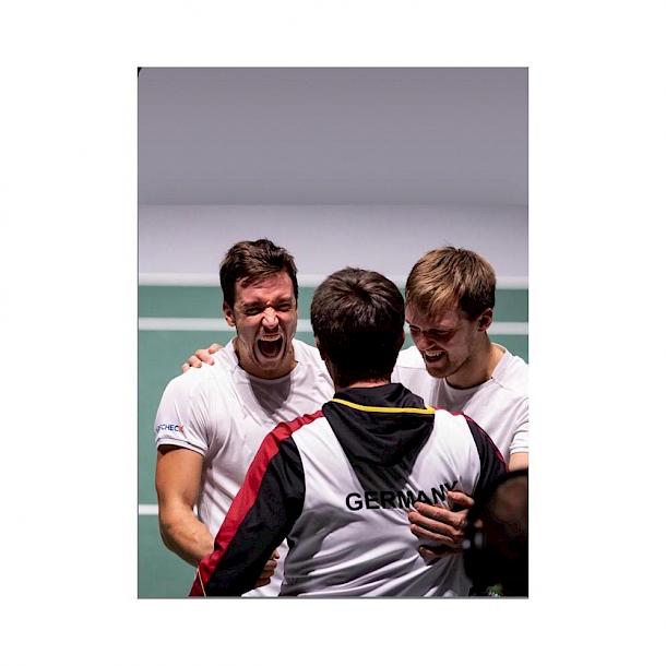 Andreas Mies und Kevin Krawietz bei den Davis Cup Finals 2019